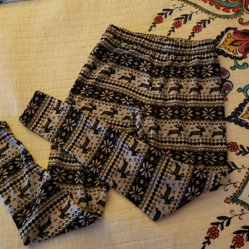 Modcloth Reindeer Leggings